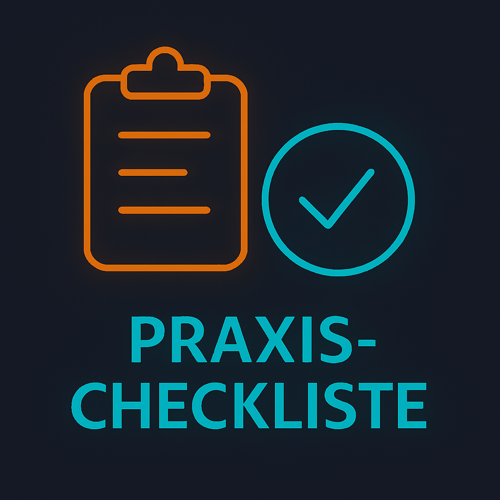 Checkliste aus der Praxis